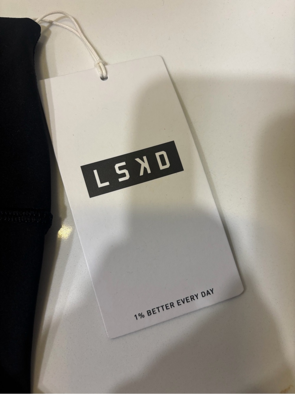 Brand New LSKD Fusion Ultra High-Rise 4” Shorts Black Multiple Sizes (NWT) - Picture 3 of 3